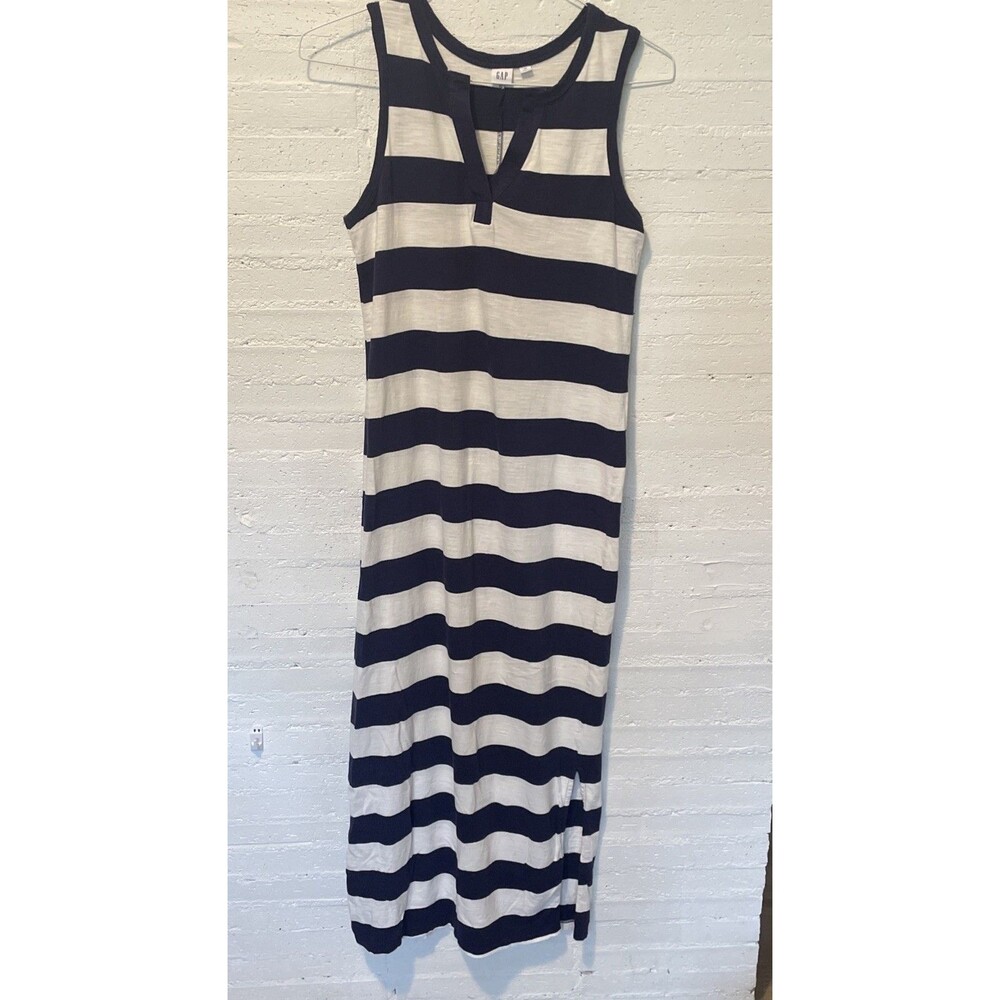 Gap Sleeveless Striped Maxi Dress, XS - Picture 4 of 8